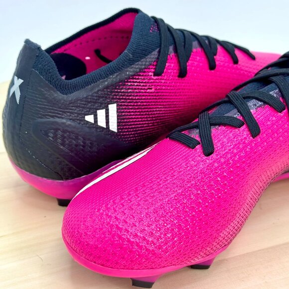 Adidas Pink Black SpeedPortal.2 Firm Ground Soccer Football Cleat M7.5/W8.5 NEW! - Picture 11 of 12